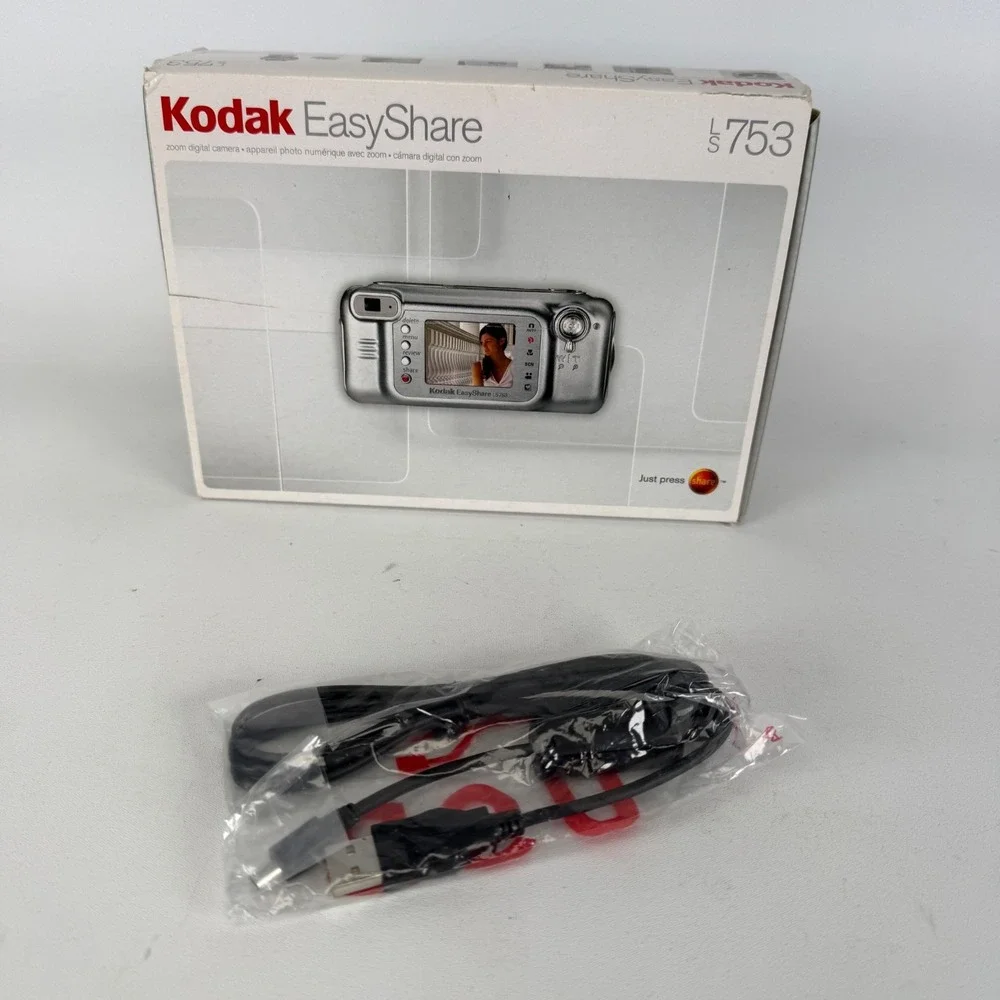 Kodak EasyShare LS753 5 MP Digital Camera USB Cable Transfer Cord Replacement